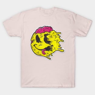 Melting Rave Smiley T-Shirt